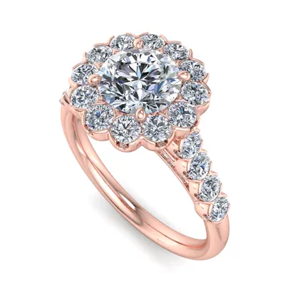 Juliet Halo Engagement Ring
