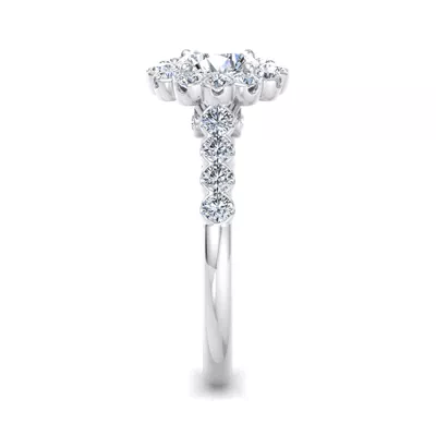 Juliet Halo Engagement Ring