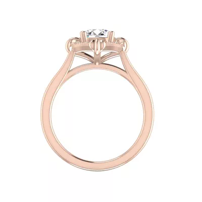 Kiara Halo Engagement Ring