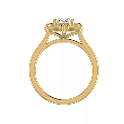 Kiara Halo Engagement Ring
