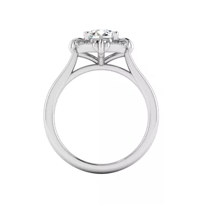 Kiara Halo Engagement Ring