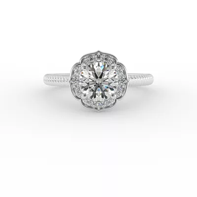 Alexis Halo Engagement Ring