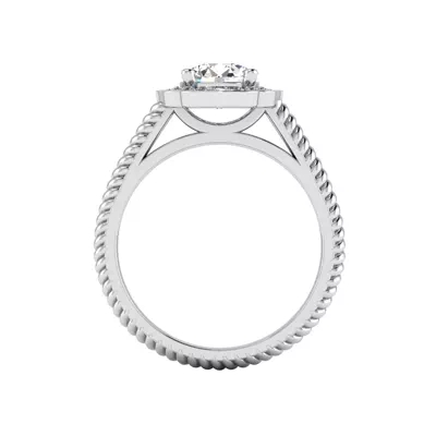Alexis Halo Engagement Ring