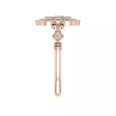 Haven Halo Engagement Ring