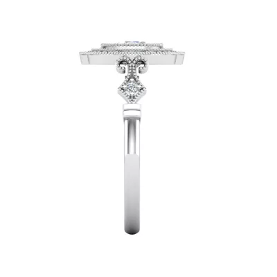 Haven Halo Engagement Ring