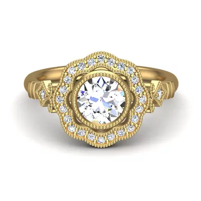 Haven Halo Engagement Ring