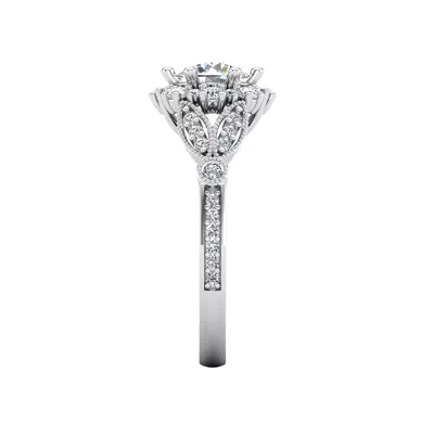 Gracelynn Halo Engagement Ring