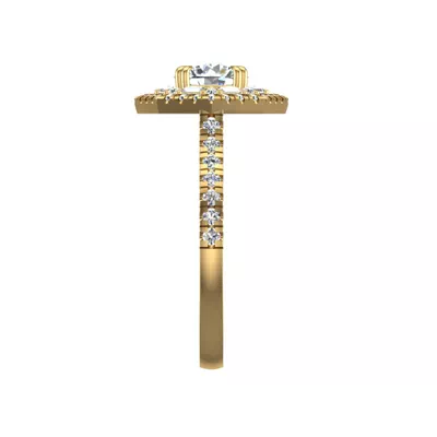 Kendall Halo Engagement Ring