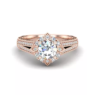 Logan Halo Engagement Ring