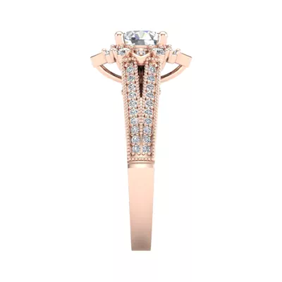 Logan Halo Engagement Ring