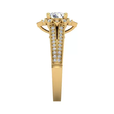 Logan Halo Engagement Ring
