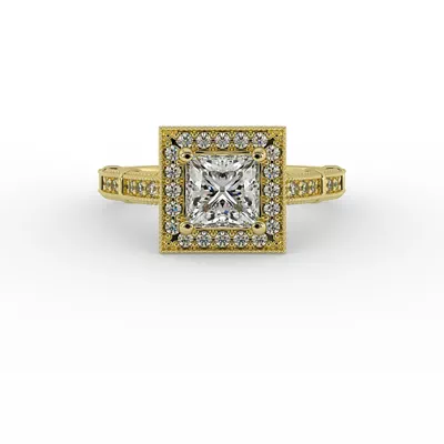 Evie Halo Engagement Ring