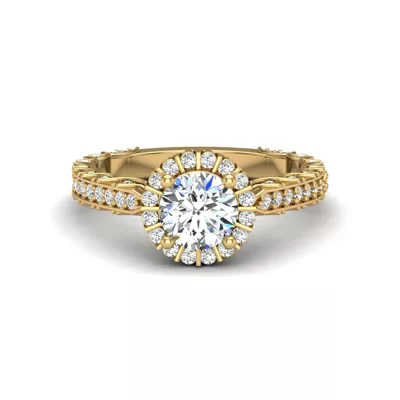 Sutton Halo Engagement Ring