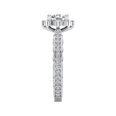 Sutton Halo Engagement Ring