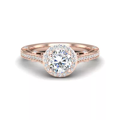 Harlow Halo Engagement Ring