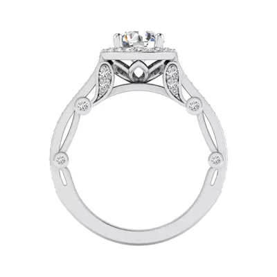 Harlow Halo Engagement Ring