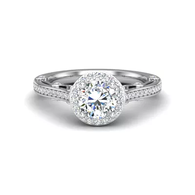 Harlow Halo Engagement Ring
