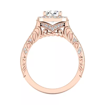 Madilyn Halo Engagement Ring