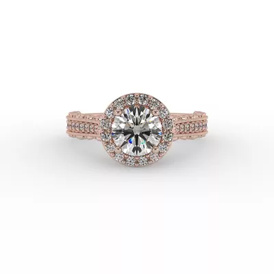 Madilyn Halo Engagement Ring