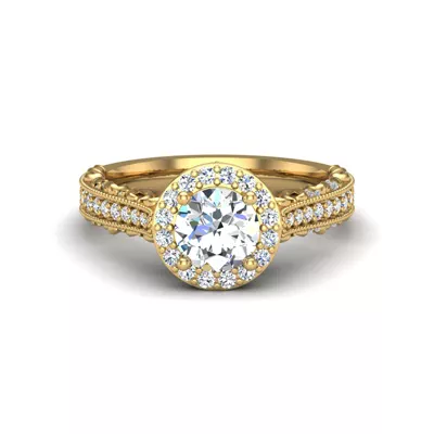 Madilyn Halo Engagement Ring