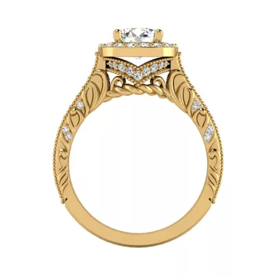 Madilyn Halo Engagement Ring