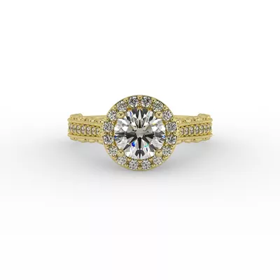 Madilyn Halo Engagement Ring
