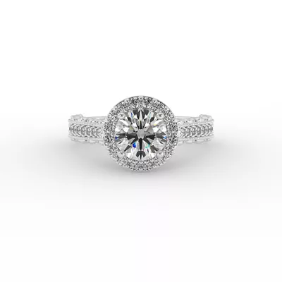 Madilyn Halo Engagement Ring