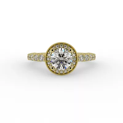 Makayla Halo Engagement Ring