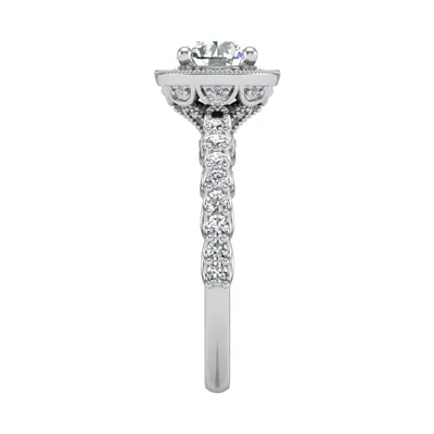 Makayla Halo Engagement Ring