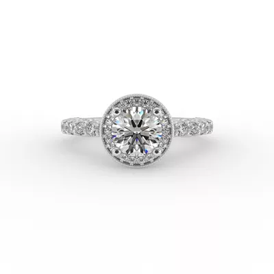 Makayla Halo Engagement Ring