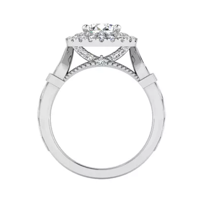 Evelynn Halo Engagement Ring