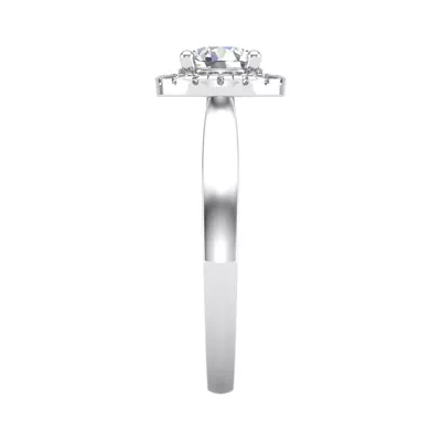 Gia Halo Engagement Ring