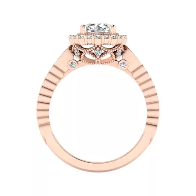 Nina Halo Engagement Ring