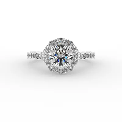 Nina Halo Engagement Ring