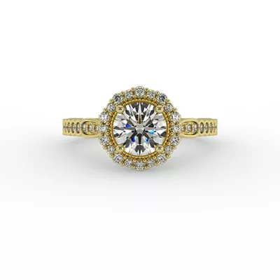 Nina Halo Engagement Ring