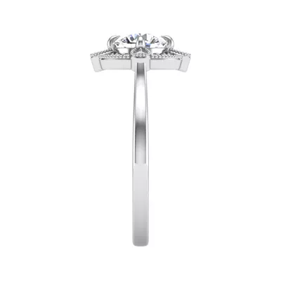 Amari Halo Engagement Ring