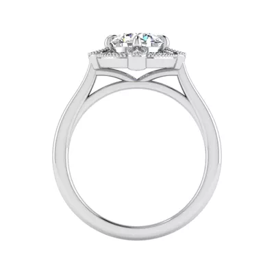 Amari Halo Engagement Ring