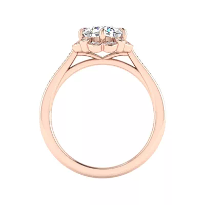 Octavia Halo Engagement Ring