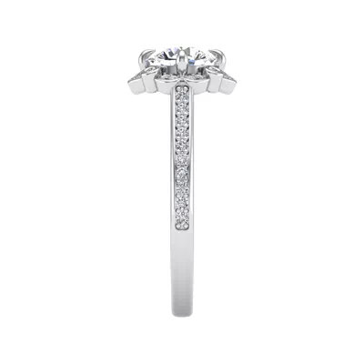 Octavia Halo Engagement Ring