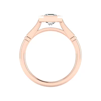 Izabelle Halo Engagement Ring
