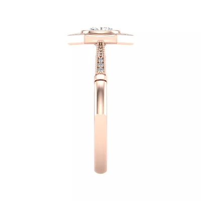 Fatima Halo Engagement Ring
