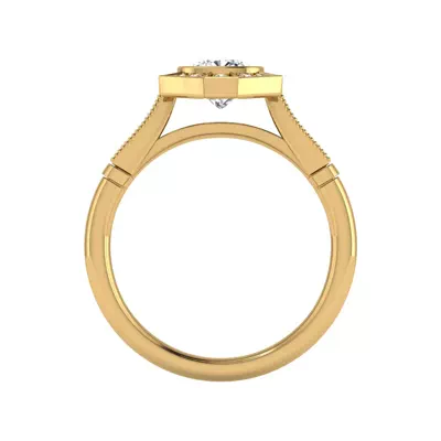 Fatima Halo Engagement Ring