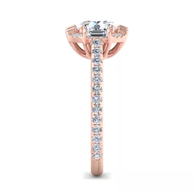 Destiny Halo Engagement Ring