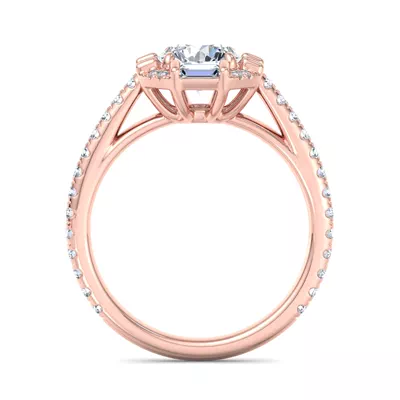 Destiny Halo Engagement Ring