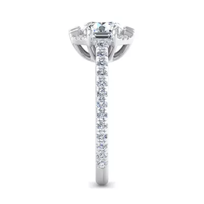 Destiny Halo Engagement Ring
