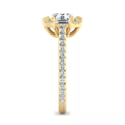 Destiny Halo Engagement Ring