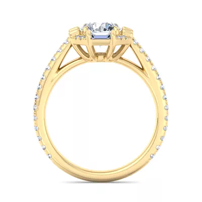 Destiny Halo Engagement Ring