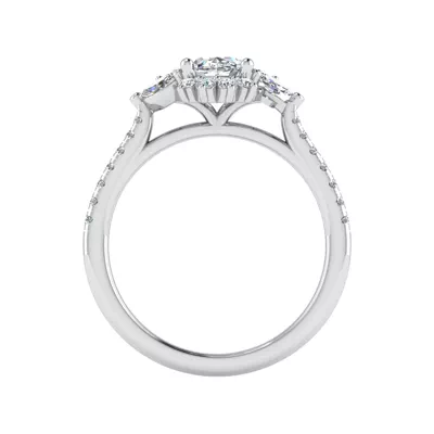Celeste Halo Engagement Ring