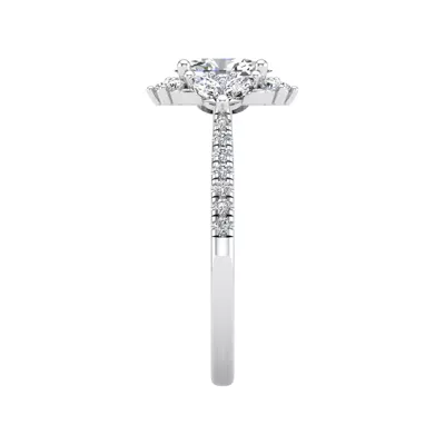 Celeste Halo Engagement Ring