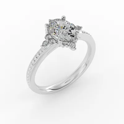 Ainsley Halo Engagement Ring